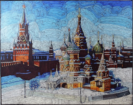 Забиронин Андрей Николаевич. Вид на Кремль